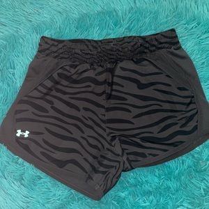 cute zebra under armor shorts